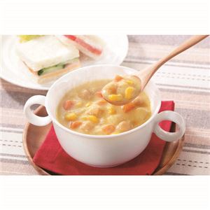 【ベントーヴェン】麻布タカノ ～カフェ飯シ～具だくさんスープ コーンチャウダー20個セット AZB0917X20