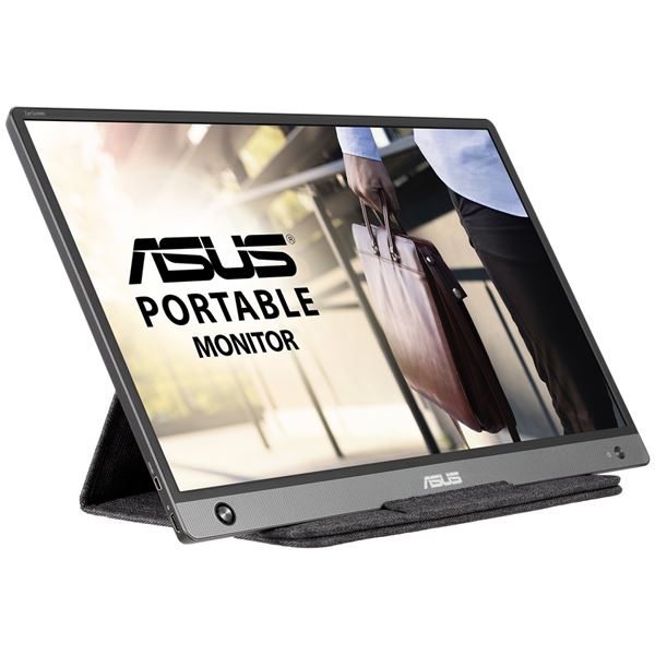 【ベントーヴェン】ASUS TeK 【テレワーク向け】15.6型 USB Type-C＆HDMI接続モバイル液晶ディスプレイZenScreen （1920×1080/IPS/ノングレア/重量：730g） MB16AH