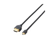 【昼におはよう】エレコム HDMI-microHDMIケーブル 3m DH-HD14EU30BK