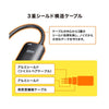 【ベントーヴェン】サンワサプライ HDMI-Type-C（DP Altモード）変換アダプタ（4K／60Hz） AD-HD26TC